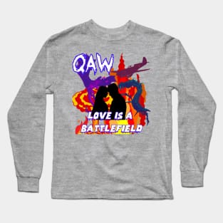 QAW: Love is a Battlefield PPV Long Sleeve T-Shirt